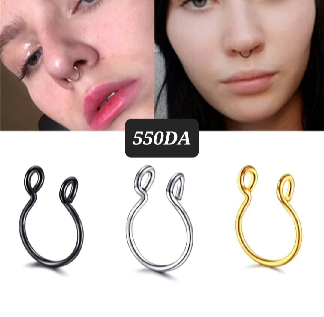 Faux Piercing anneau