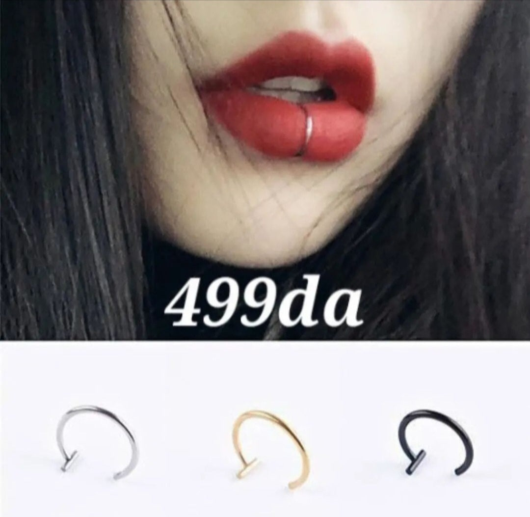 Faux Piercing Bouche