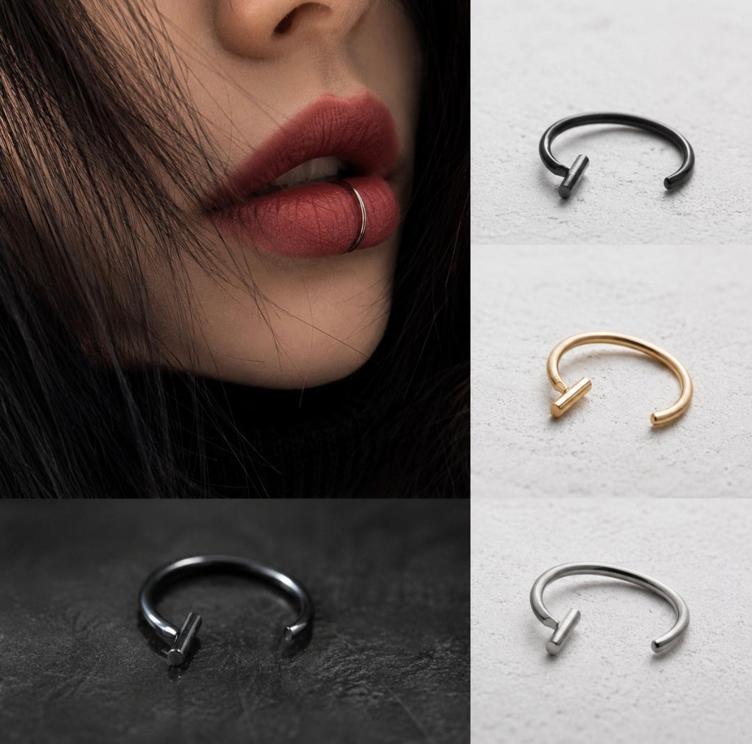 Faux Piercing Bouche