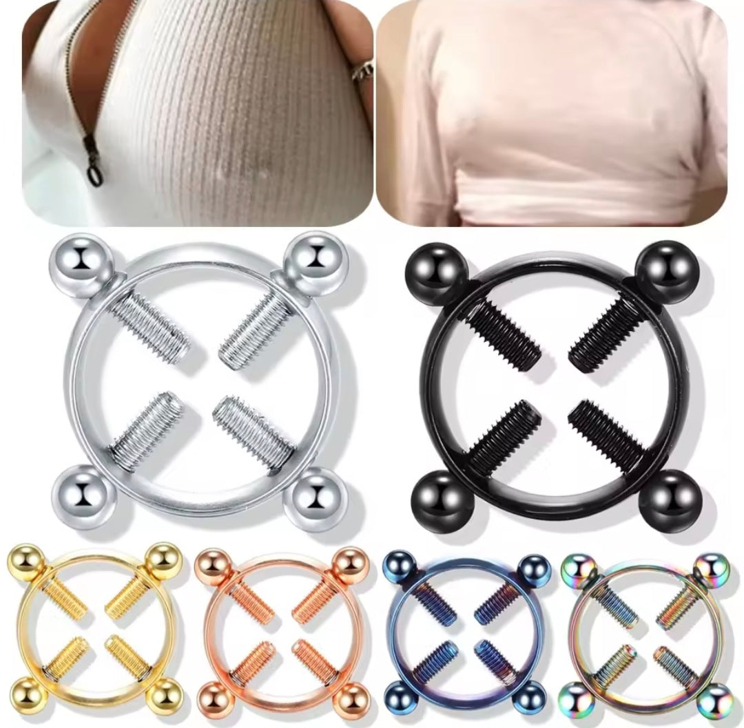 Faux-Piercing-poitrine